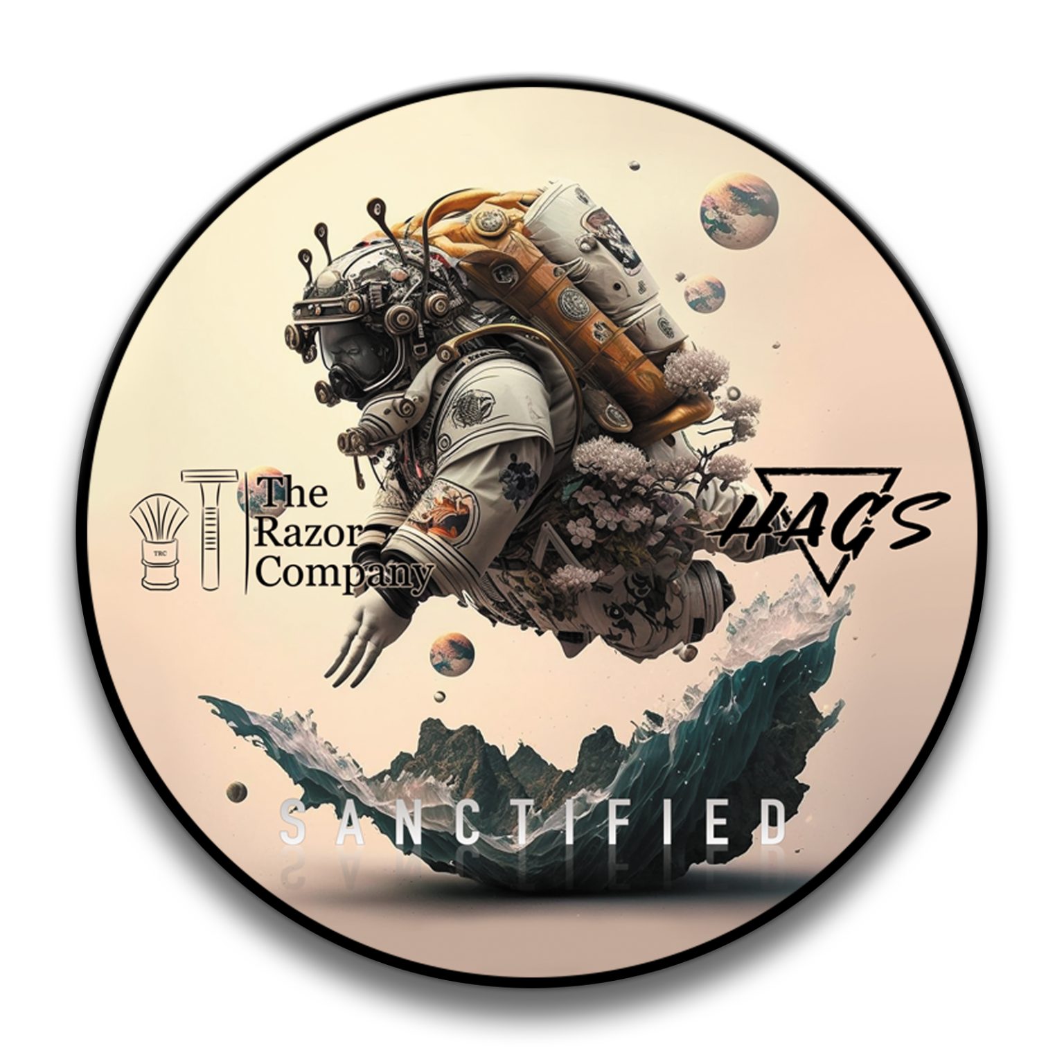 Sanctified Shaving Soap HAGS Artisan Shaving Products