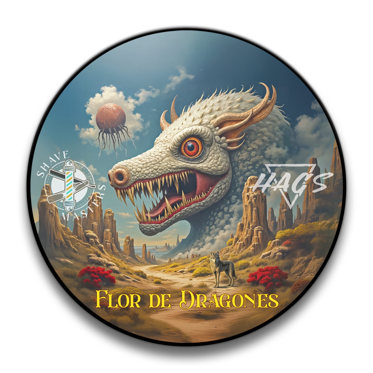 Flor de Dragones X Shave Masters – Σαπούνι Ξυρίσματος
